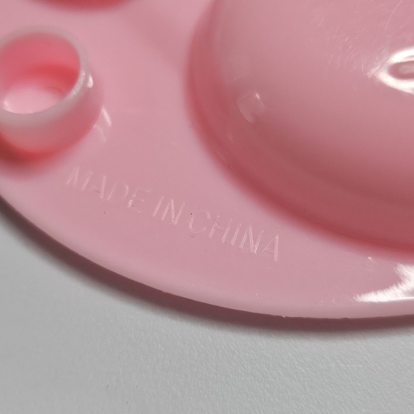 Set My Sweet Baby Deluxe Ensemble Replacement Pink Plate Purple Fork Green Spoon - Picture 5 of 8